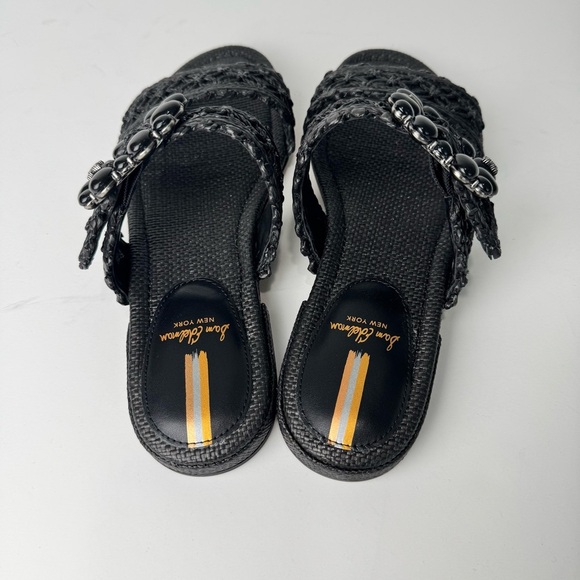 Sam Edelman Black Beaded Slide Sandals - Picture 8 of 9